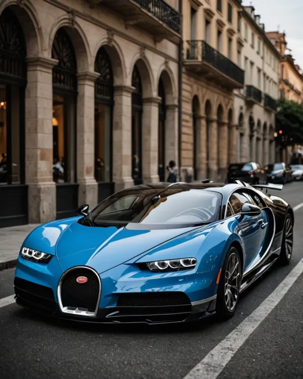 Elegant Blue Speed