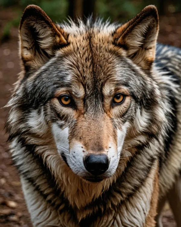 Intense Stare Wild Presence