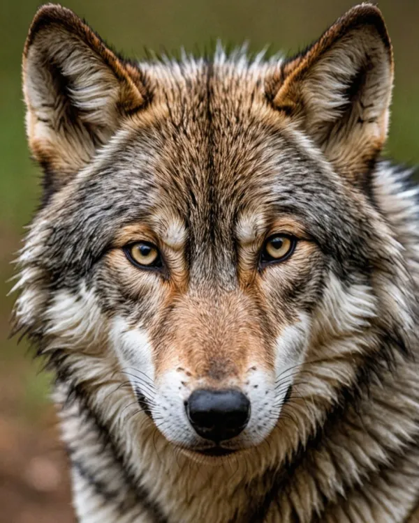 Intense Wild Gaze