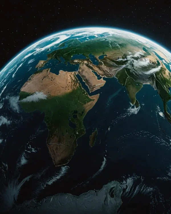 Serene Earth View