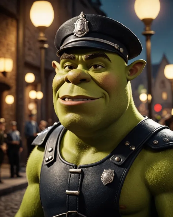 Friendly Green Officer