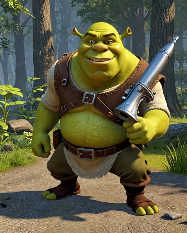 Adventurous Green Ogre
