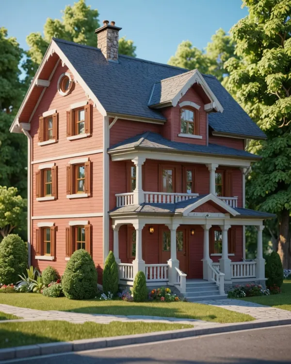 Bright Victorian House