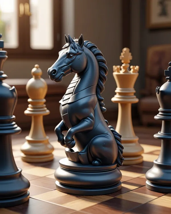 Intricate Knight Close-Up