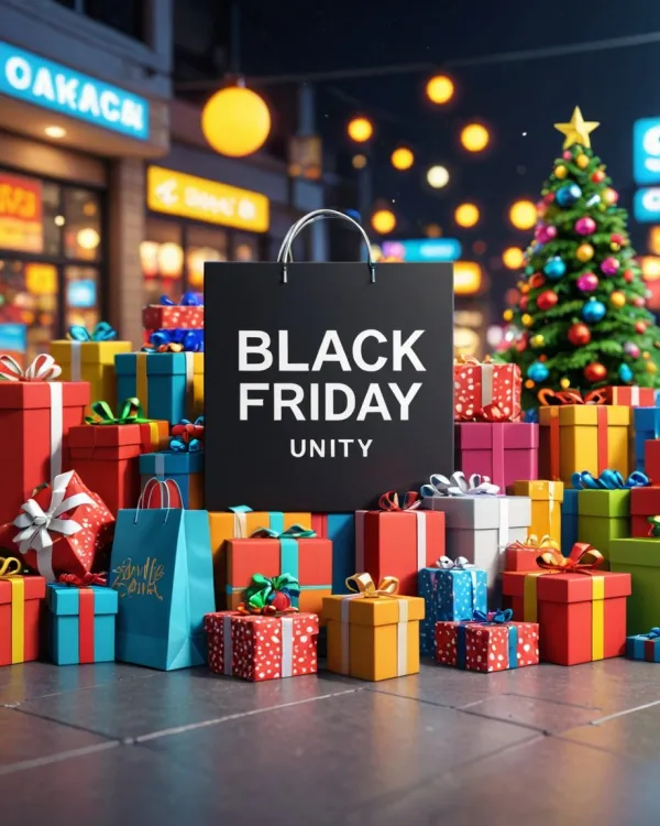 Festive Holiday Shopping