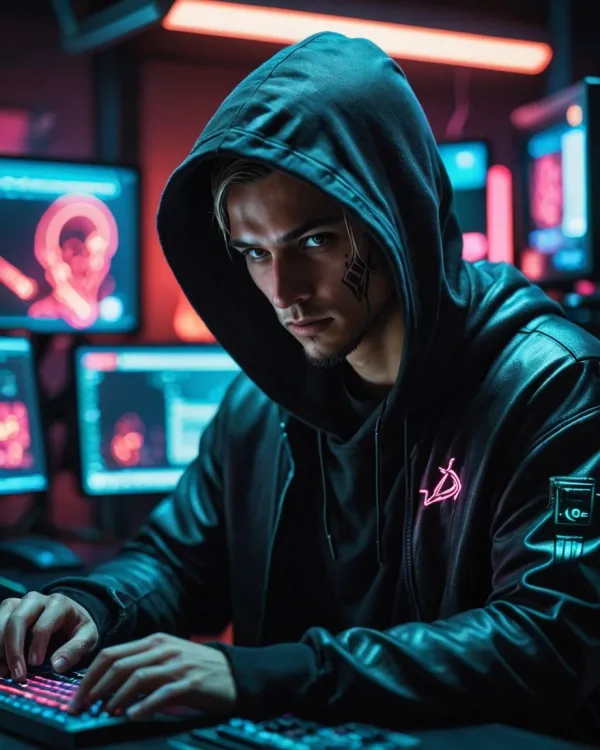 Dark Mysterious Tech