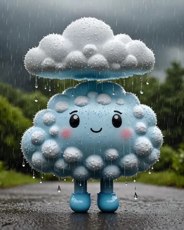 Cheerful Playful Cloud