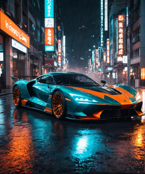 Neon Futurist Drive