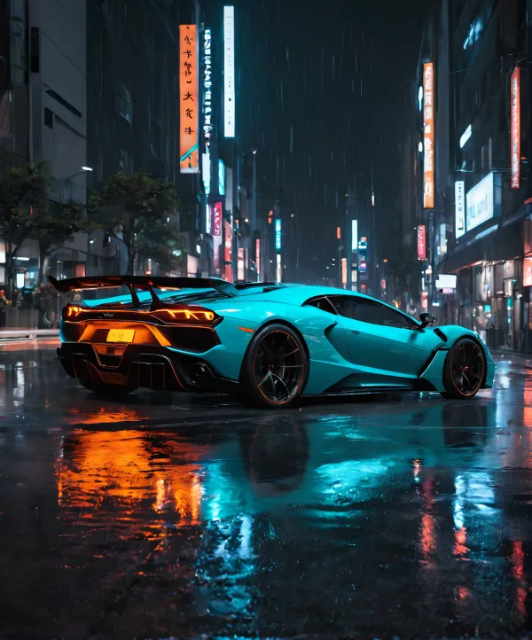Neon Glow, Electric Speed
