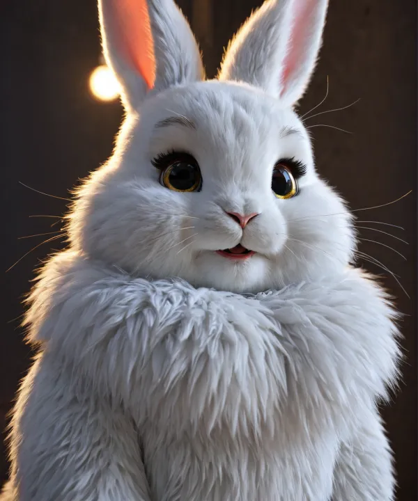 Gentle Curious Fluffy