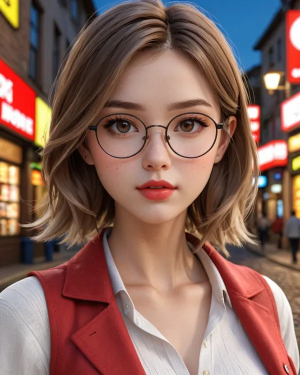 Calm Composed Portrait