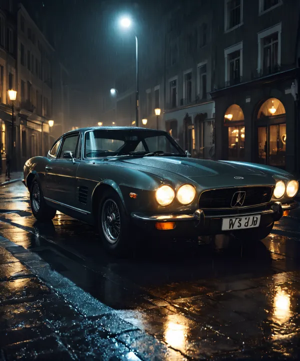 Nostalgic Midnight Drive