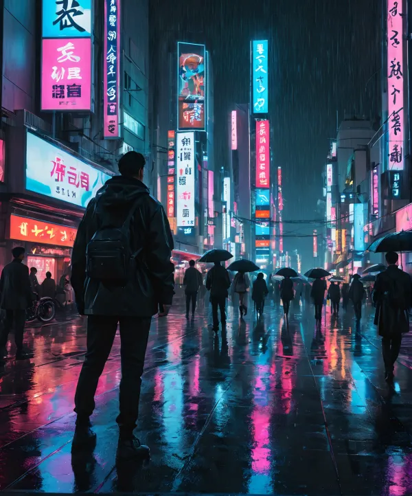 Rainy Night Solitude