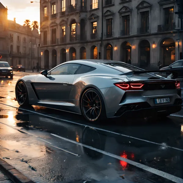 Moody Sunset Drive
