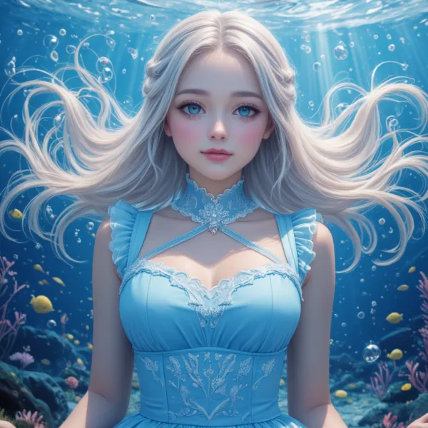 Ethereal Serene Dreamy Aquatic Delicate