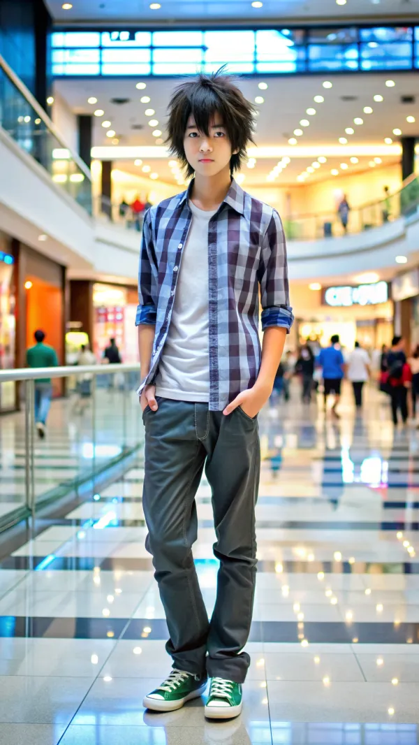 Casual Mall Stroll