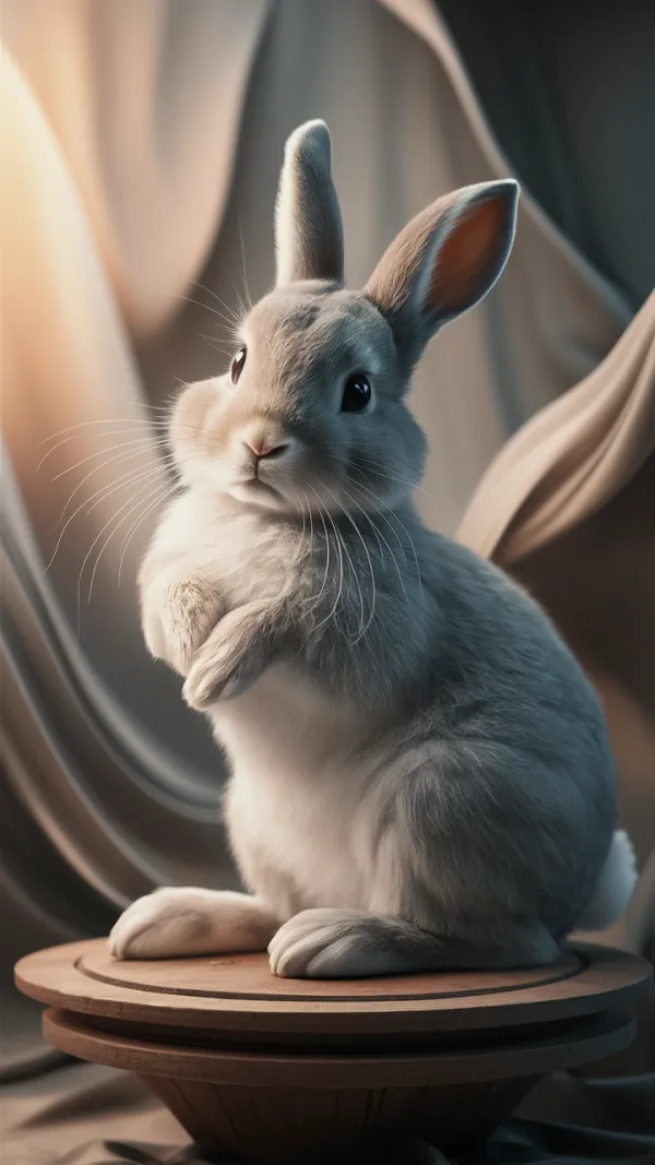 Gentle Serene Rabbit