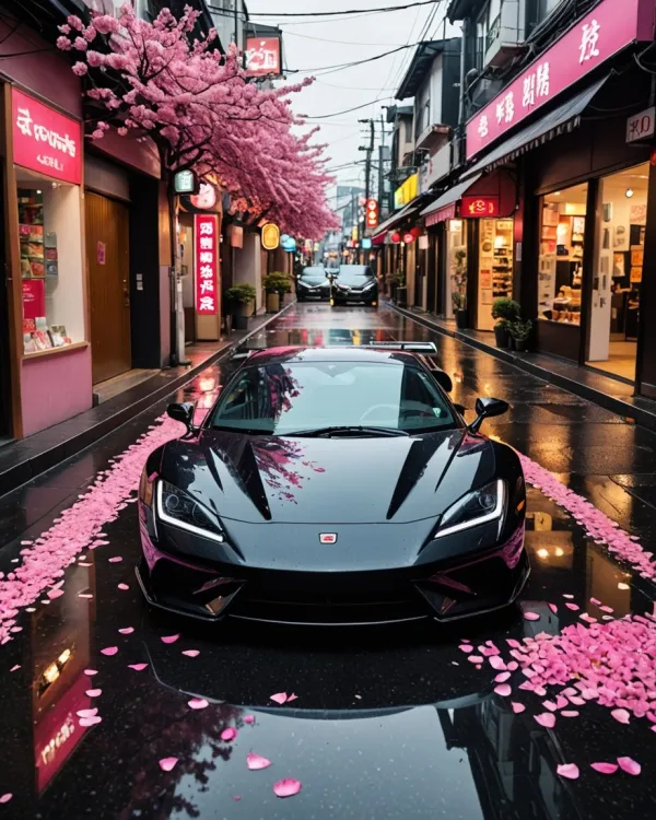 Sleek Blossom Serenity