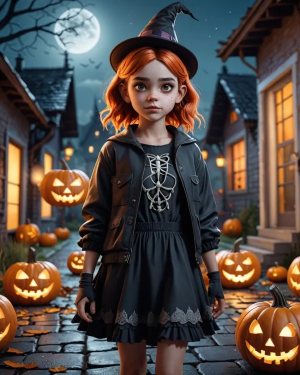 Enchanting Halloween Night