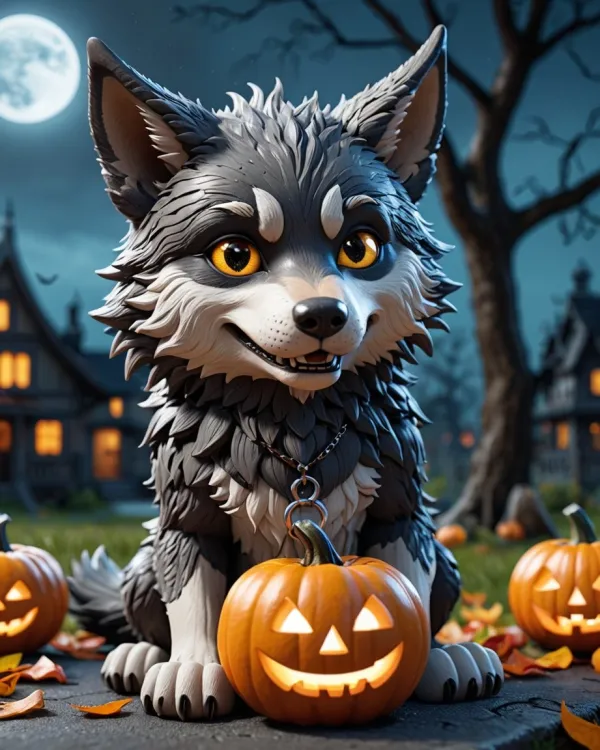 Whimsical Halloween Night