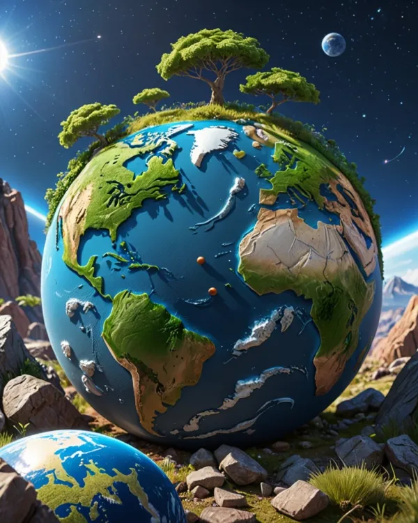 Surreal Planet Tranquil