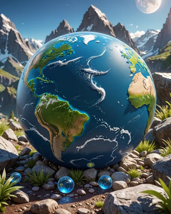 Serene Earth, Cosmic Landscape