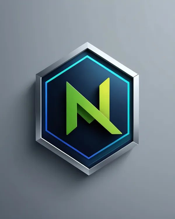Sleek Futuristic Emblem