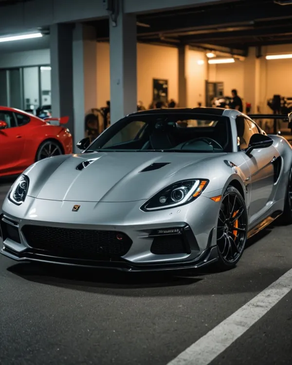 Sleek Moody Sports Car