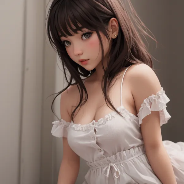 Innocent Beauty Soft Portrait