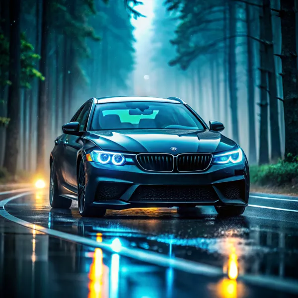Sleek Moody Forest Drive
