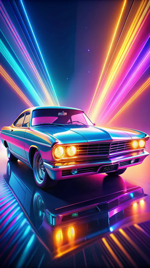 Neon Retro Glow