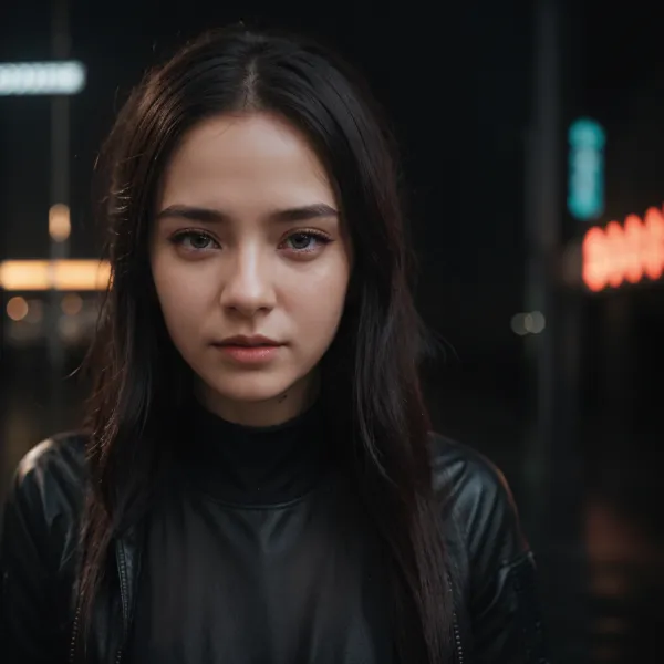 Moody Urban Portrait