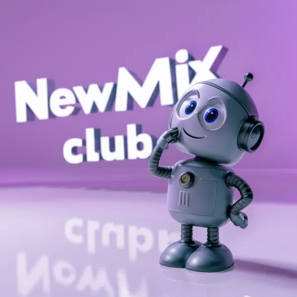 Friendly Robot Smiling Digital