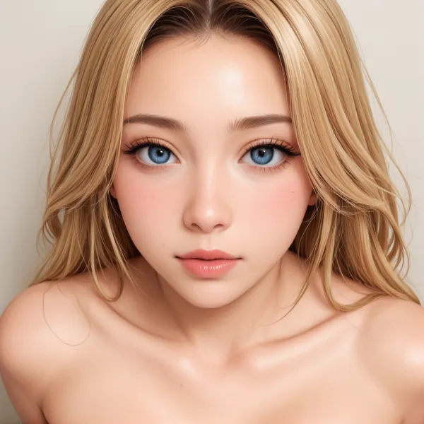 Serene Hyperrealistic Beauty