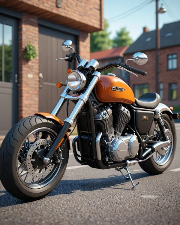 Bright Metallic Freedom Ride