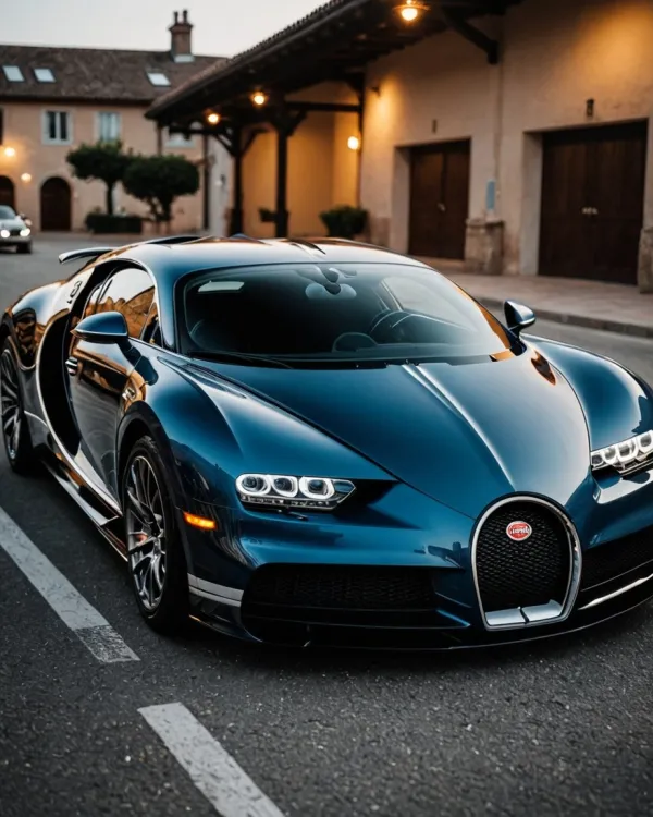 Sleek Elegant Luxury Sports Car