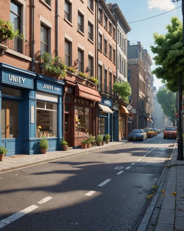Calm Urban Morning