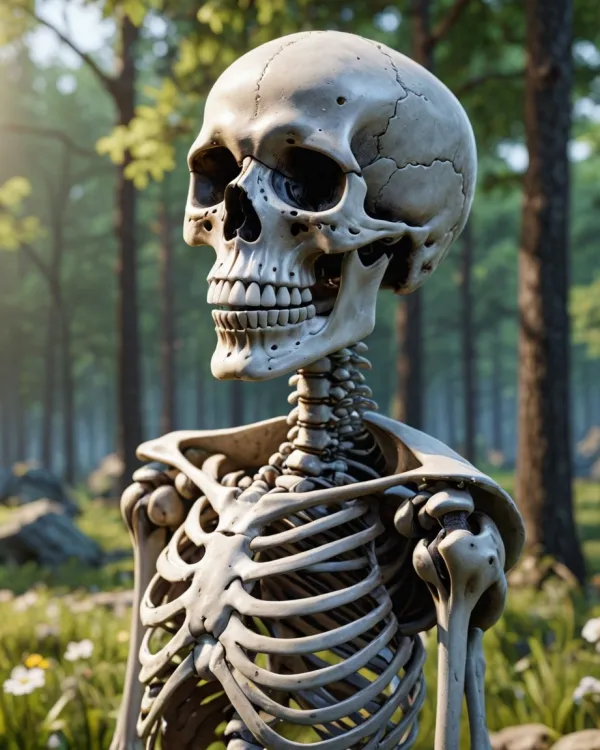 Eerie Anatomical Figure