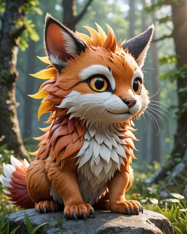 Whimsical Fox Forest Dream
