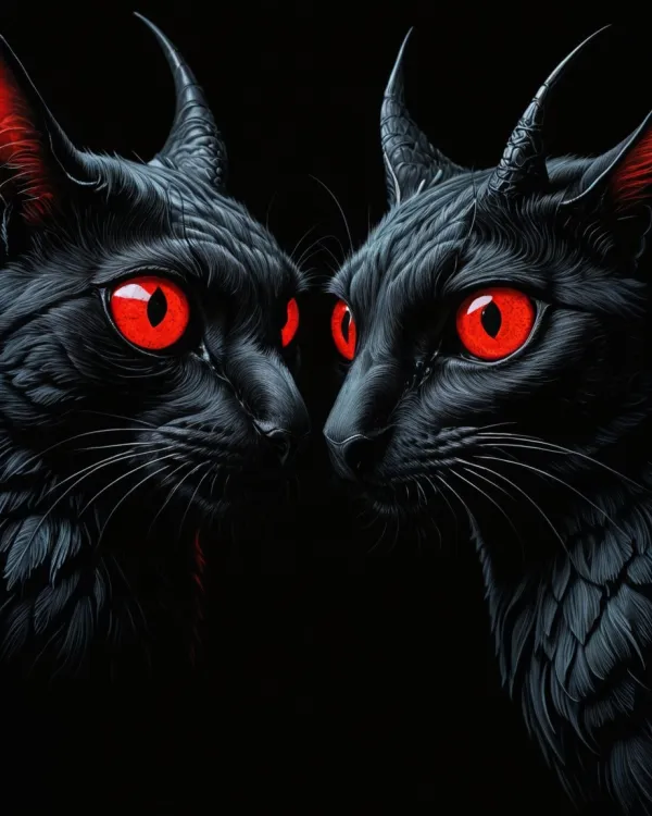 Dark Mystic Cats