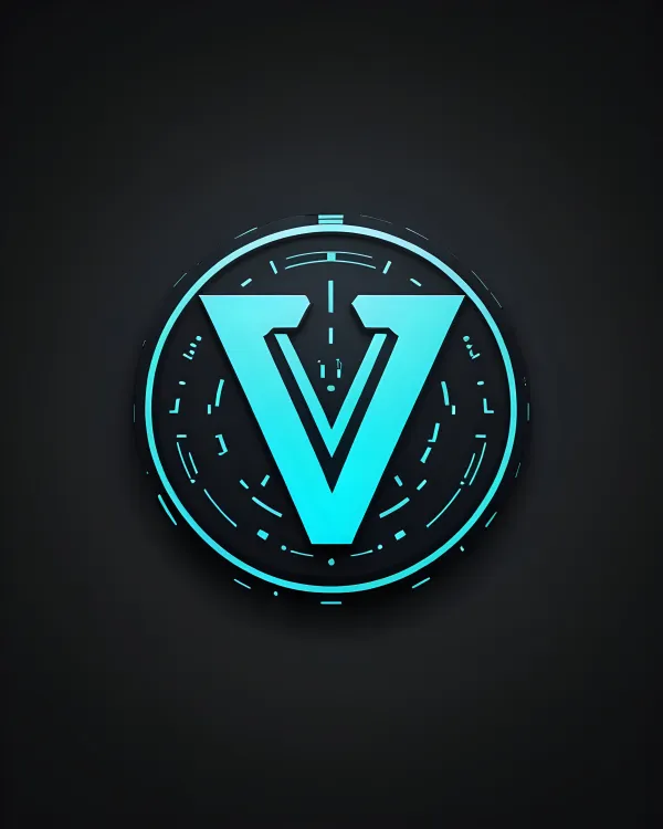 Sleek Neon Symbol