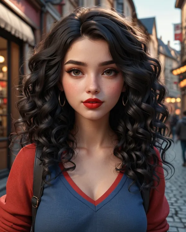 Confident Warm Urban Portrait