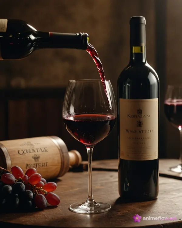 Rich Wine Pouring