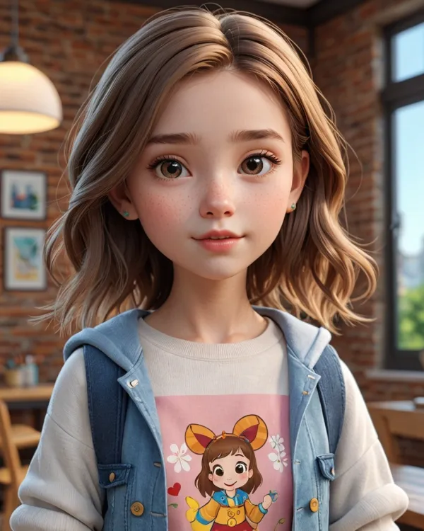 Charming Cozy Portrait