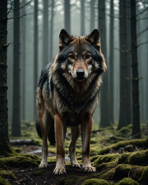Intense Wilderness Gaze