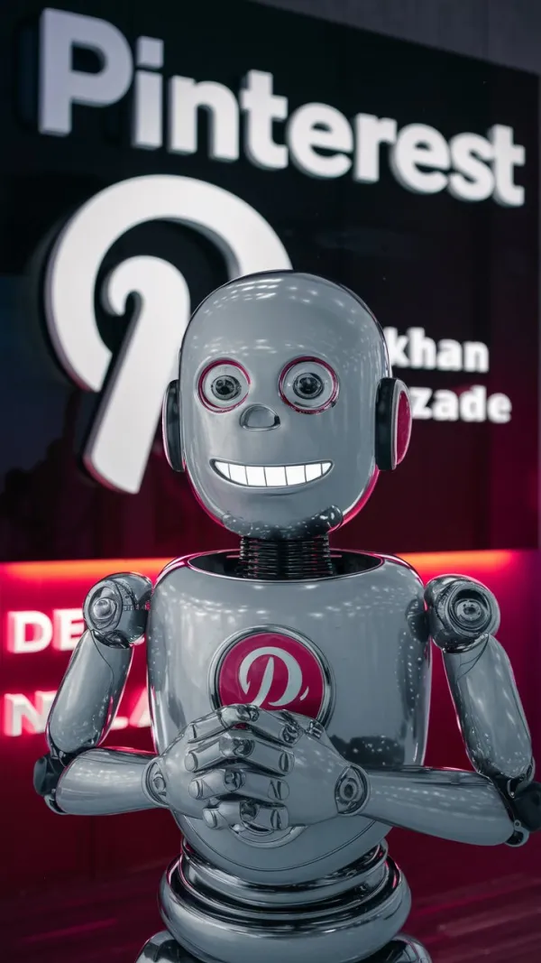 Friendly Futuristic Robot