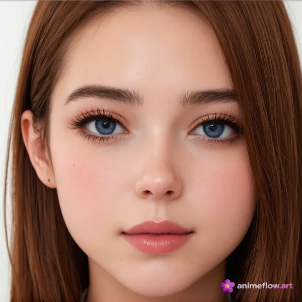 Serene Blue Eyes
