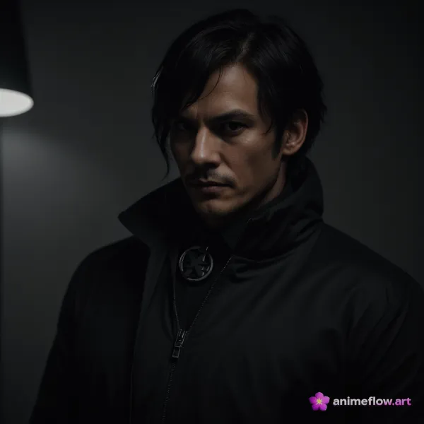 Moody Intense Portrait