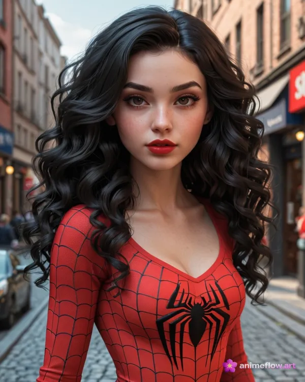Confident, Poised, Stylized