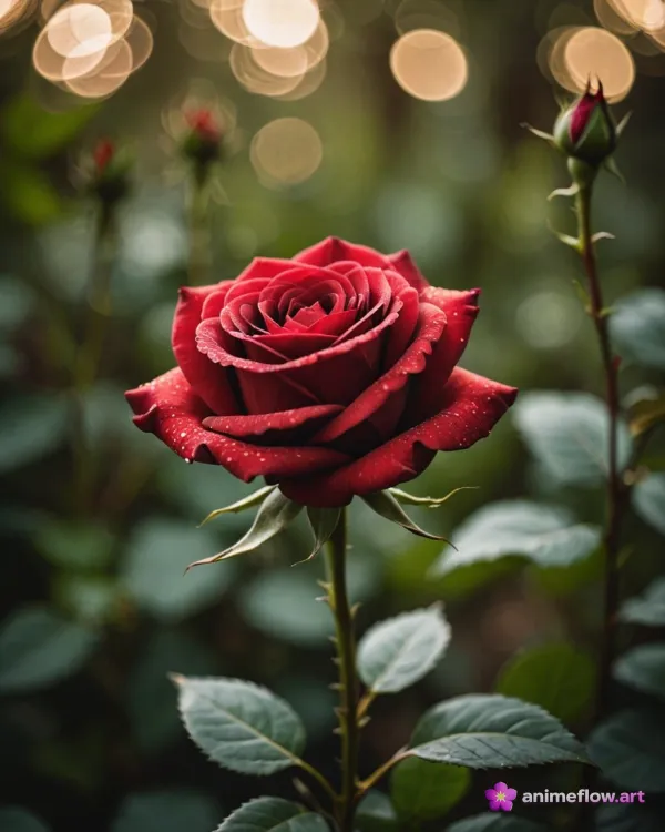 Vibrant Dewy Rose